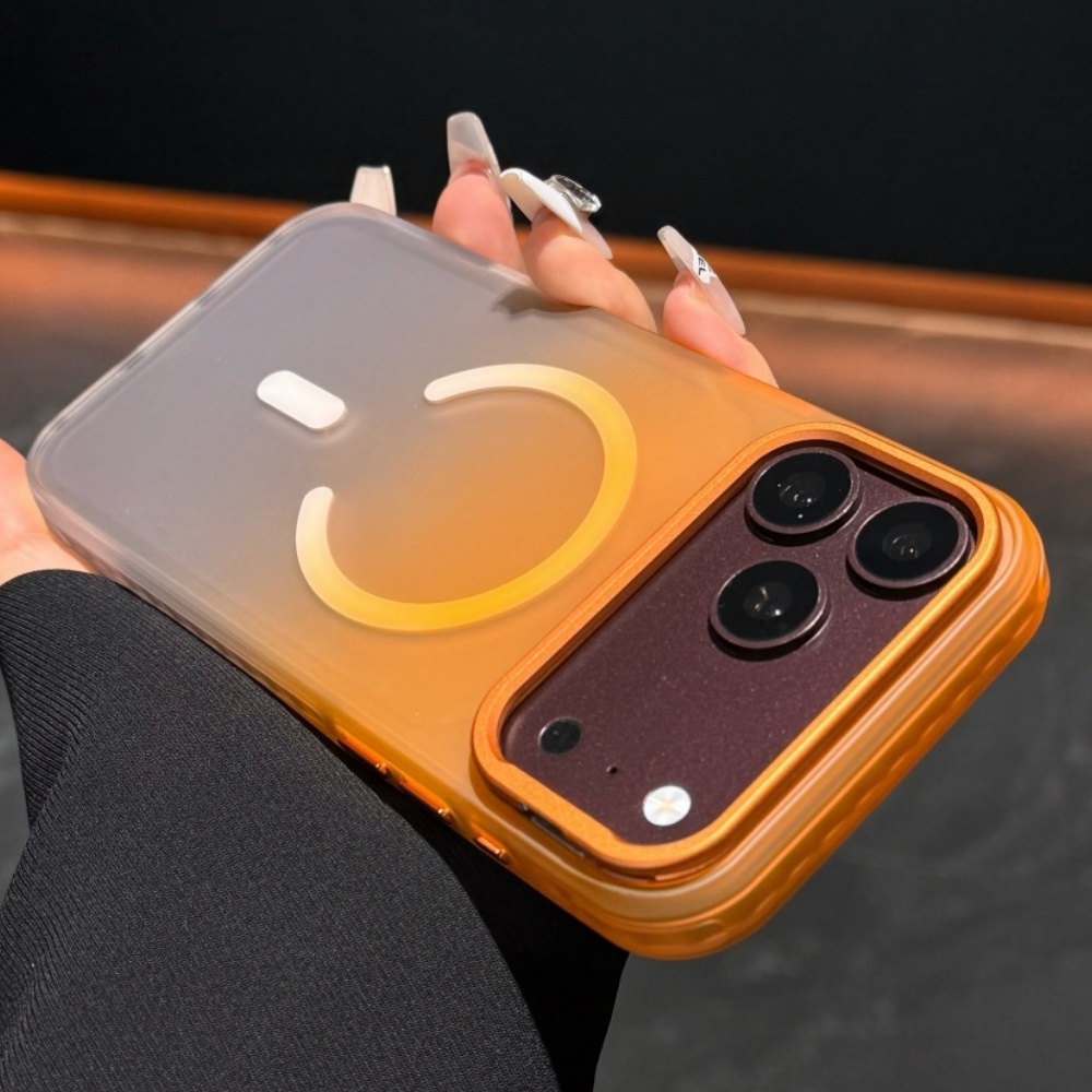 Phone Cases With Stand - Fashion Magnetic Lens Frame Stand Holder