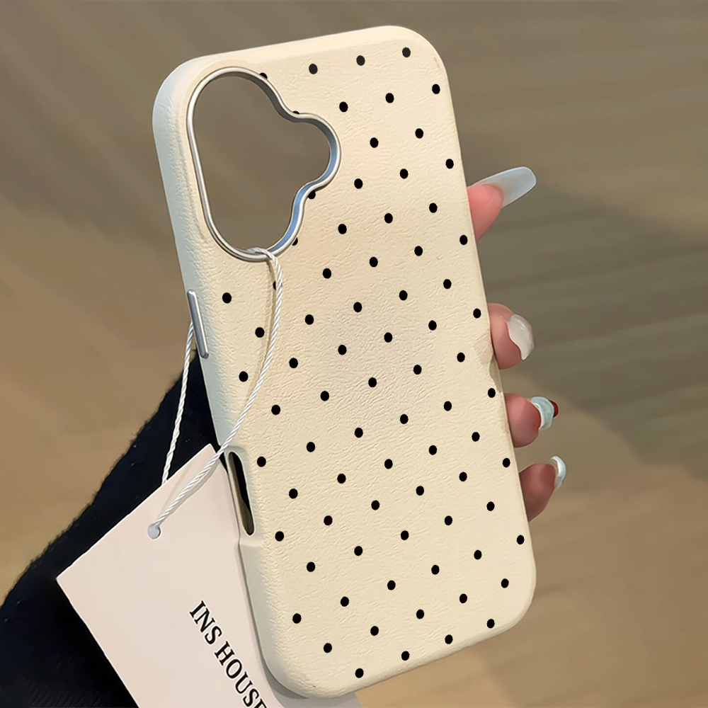 Phone Cases Luxury - Korean INS Cute Polka Dot Phone