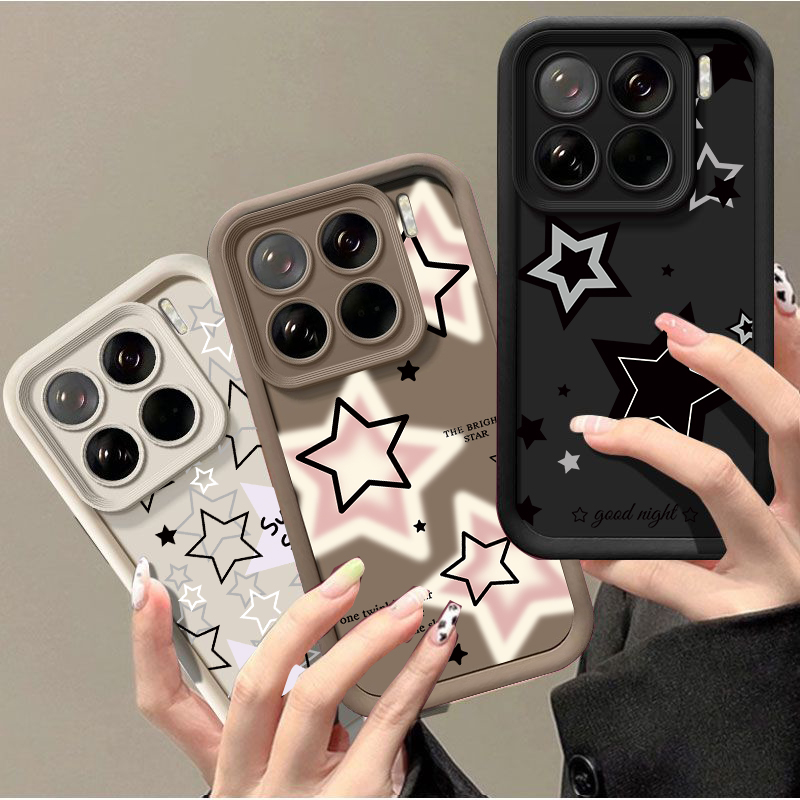 Phone Cases Motorola Edge 2025 - Five-pointed Star Case For Motorola Moto