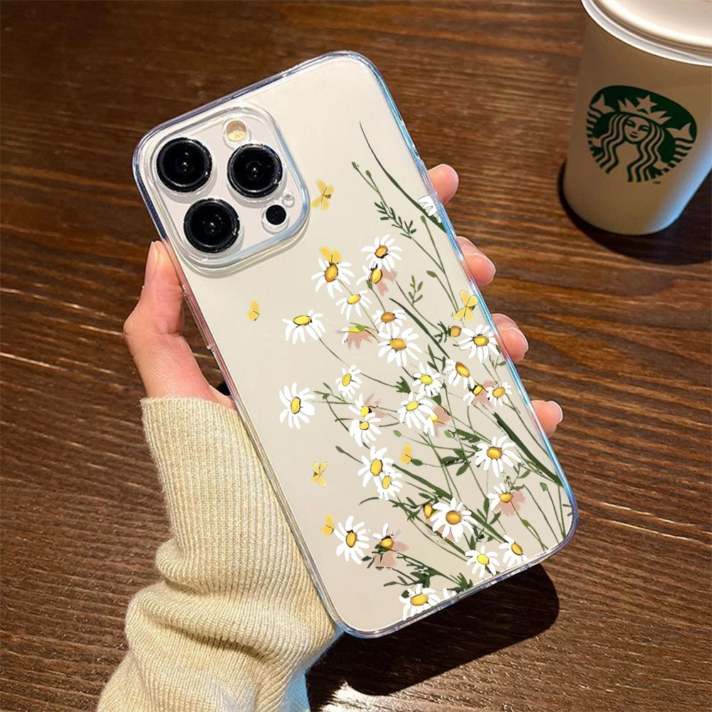 Phone Cases For Iphone 17 - New Daisy Phone Case For iPhone