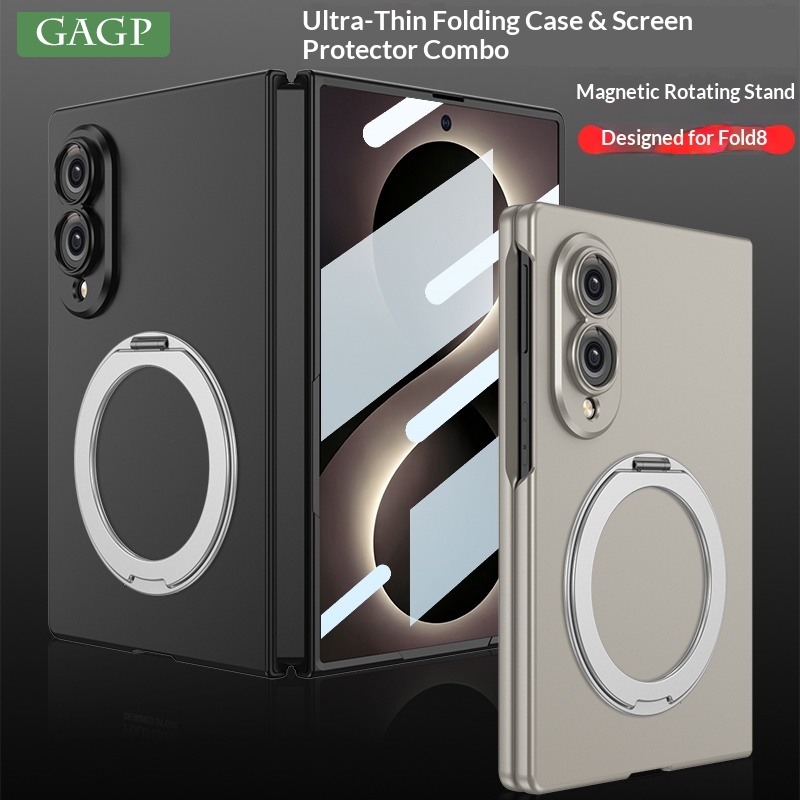 Ring Stand Case - 360 Rotating Magnetic Ring Stand Holder