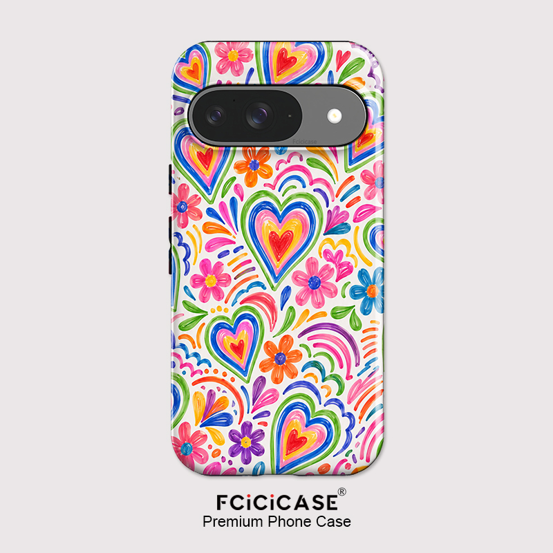 Phone Cases Google Pixel 10 - Fcicicase For Pixel 10A Love Heart