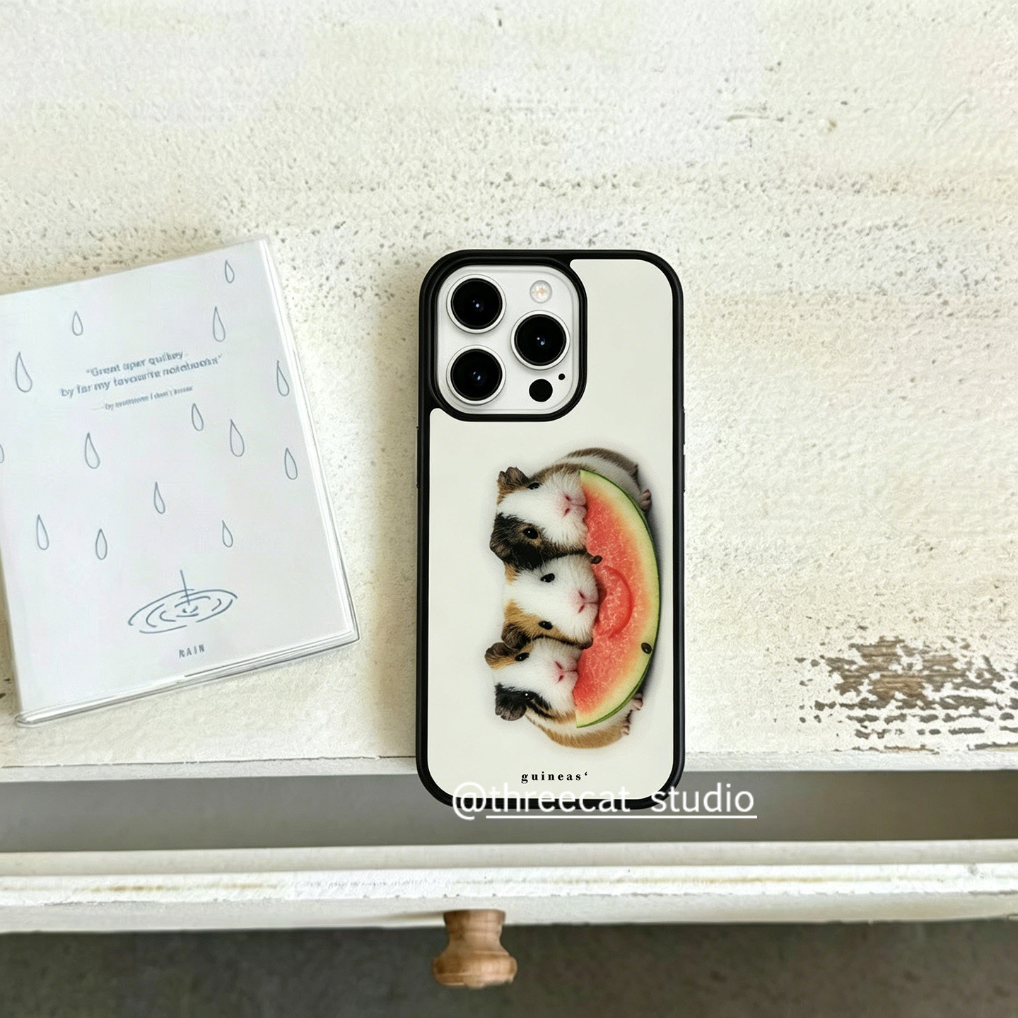 Korean Ins Guinea Pig Eat Wate - Phone Cases Korean recension och pris