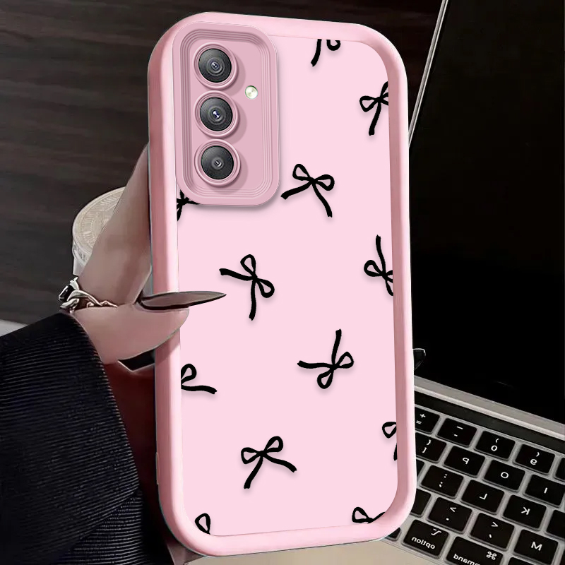 Black Love Heart Bowknot Case  - Phone Cases For Samsung recension och pris