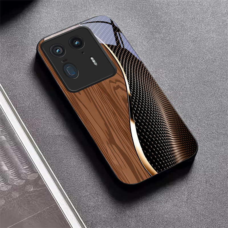Fiber Gold Trim Black Glass Ph - Phone Cases Motorola recension och pris