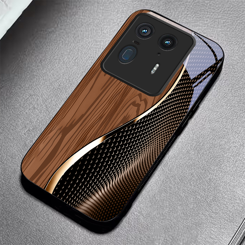 Fiber Gold Trim Black Glass Ph - Phone Cases Motorola recension och pris