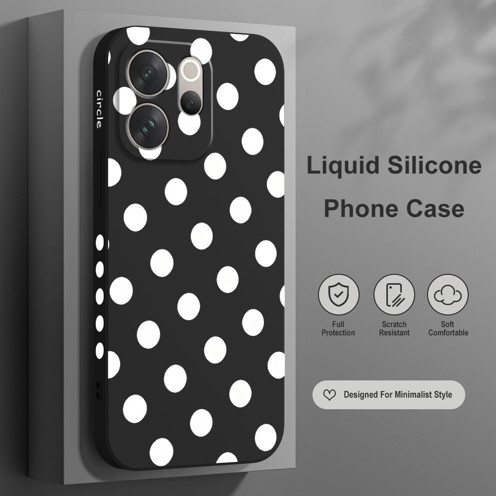 Round Dot Phone Case For Vivo  - Phone Cases Vivo recension och pris