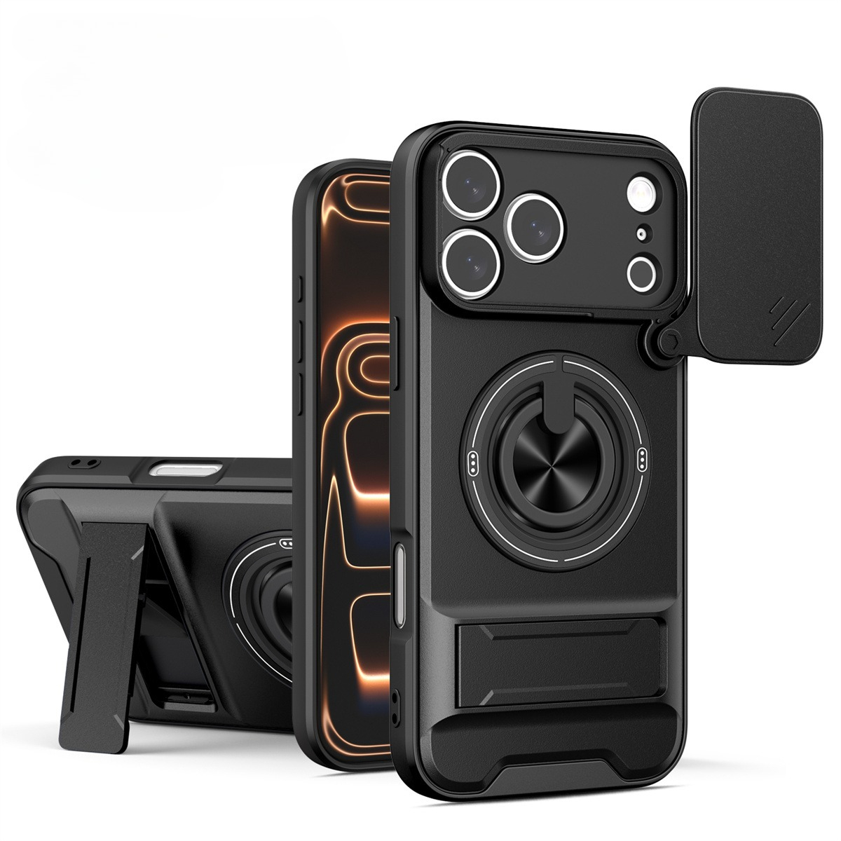 Magnetic Phone Case for IPhone - Ring Stand Case recension och pris