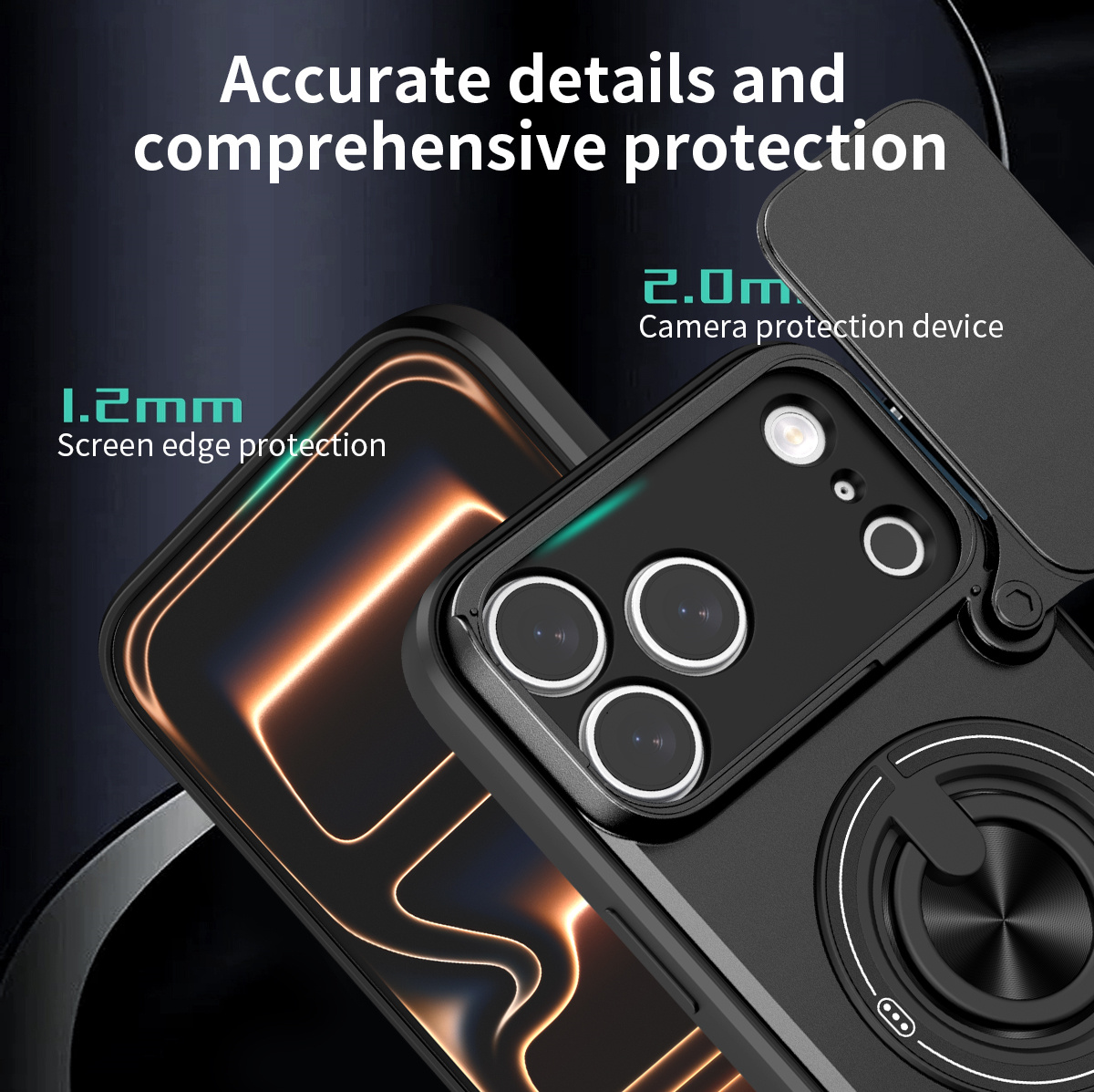 Magnetic Phone Case for IPhone - Ring Stand Case recension och pris