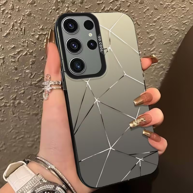 Multicolor Gradient Color Silv - Phone Cases For Samsung recension och pris