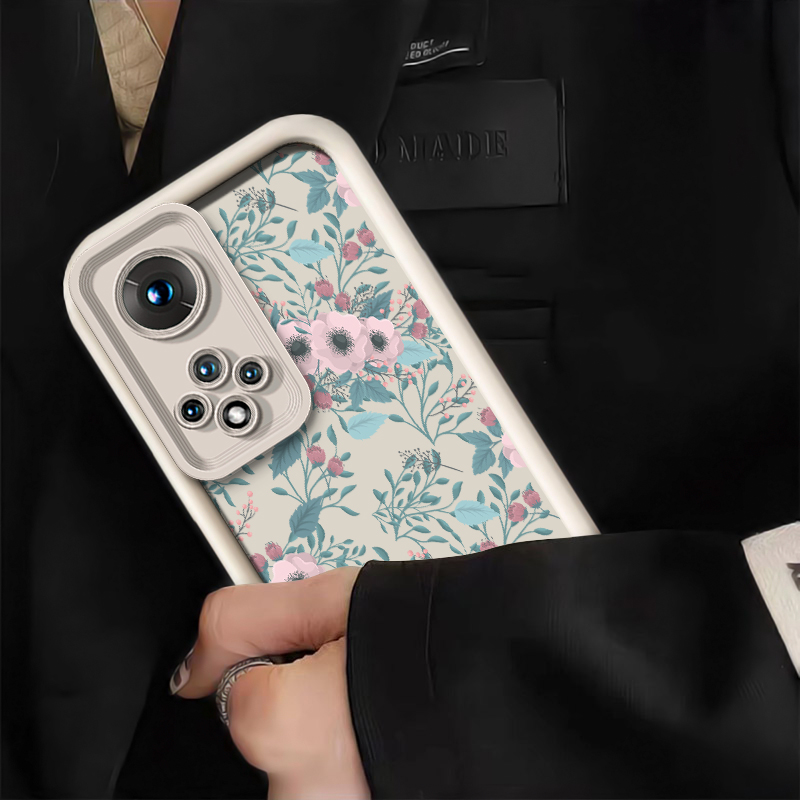 Florals Pattern Silicone Phone - Phone Cases Honor recension och pris