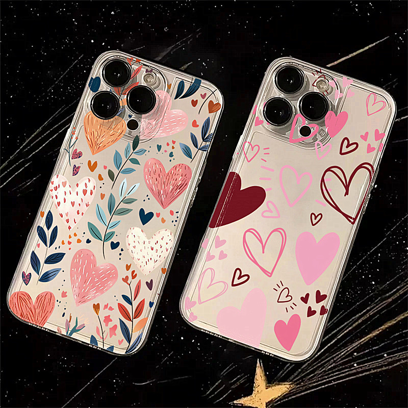 Silicone Love Heart Leaves Eye - Phone Cases Xr recension och pris