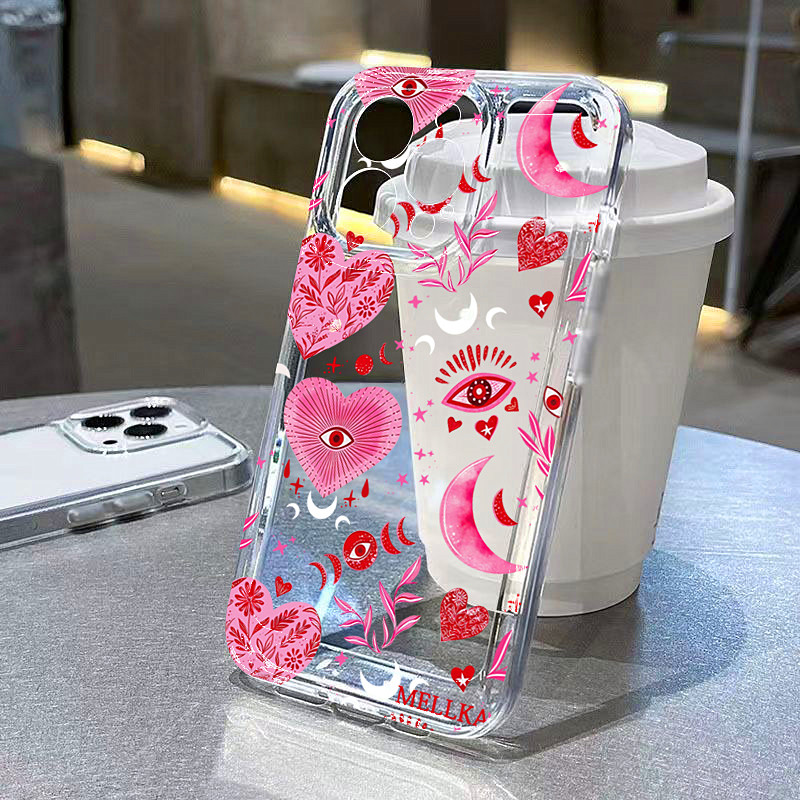 Silicone Love Heart Leaves Eye - Phone Cases Xr recension och pris
