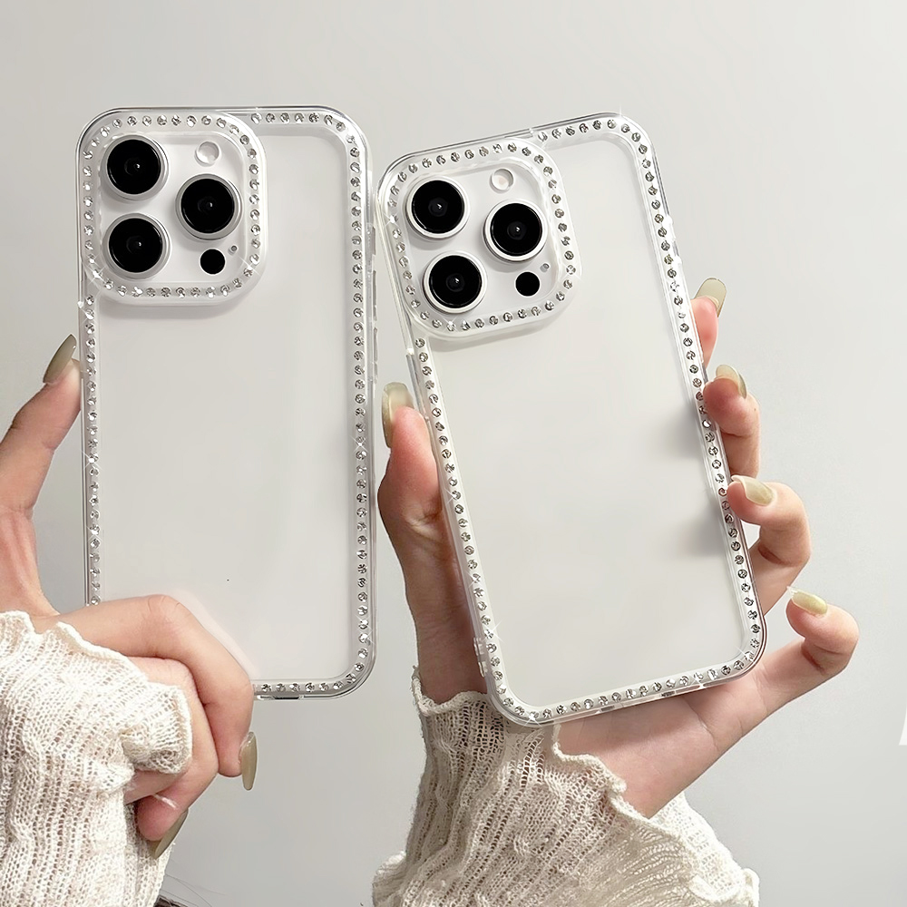 Luxury Transparent Diamond Jew - Phone Cases Luxury recension och pris