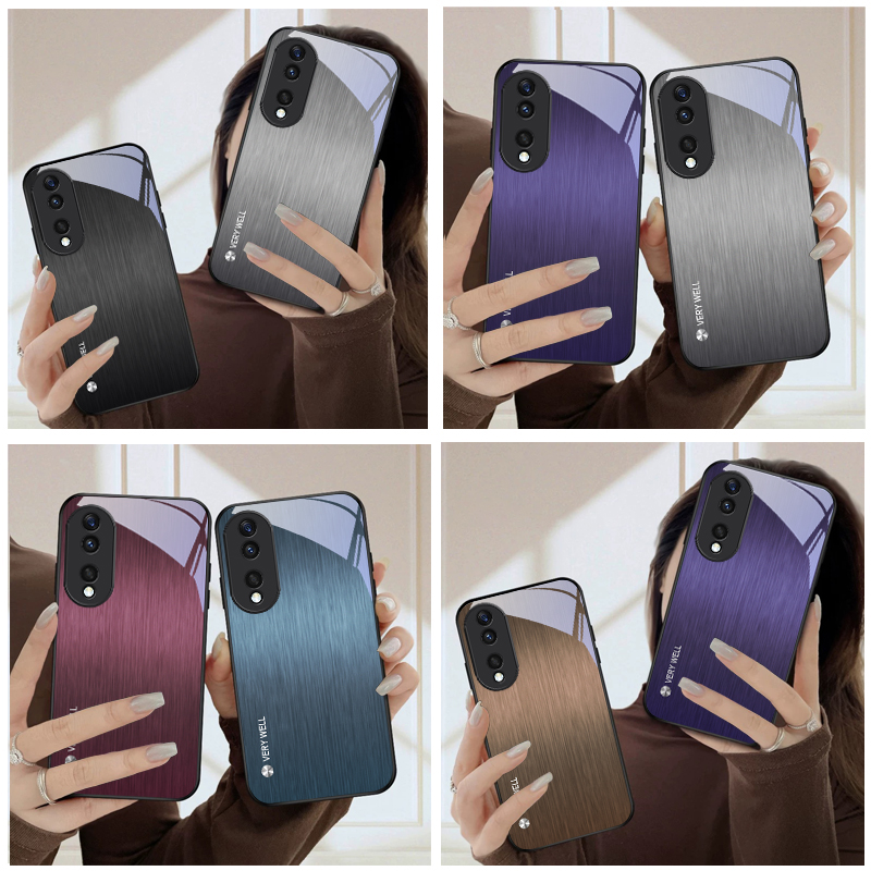 Minimally brushed metal For Ho - Phone Cases Honor recension och pris