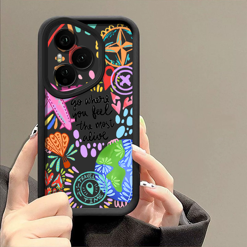 Airplane Painting Pattern Phon - Phone Cases Honor recension och pris