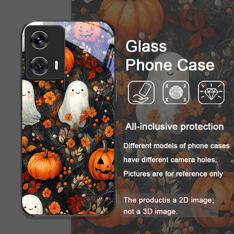 Halloween Pumpkin Ghost Booksh - Phone Cases Motorola recension och pris
