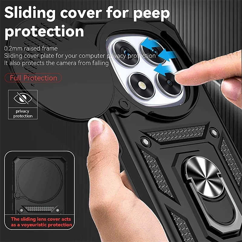 Shockproof Armor Phone Case Fo - Ring Stand Case recension och pris