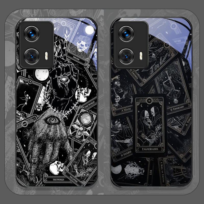 Vintage Gothic Tarot Cards Pri - Phone Cases Motorola recension och pris