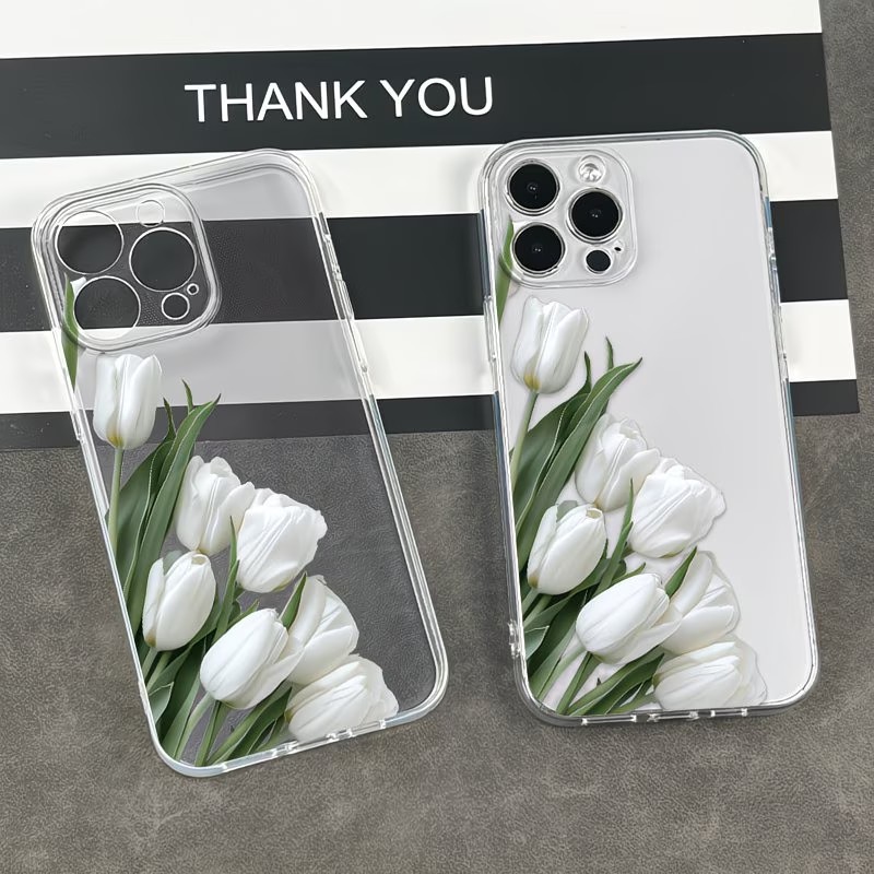 Tulip Printed Phone Case Case  - Phone Cases Xr recension och pris