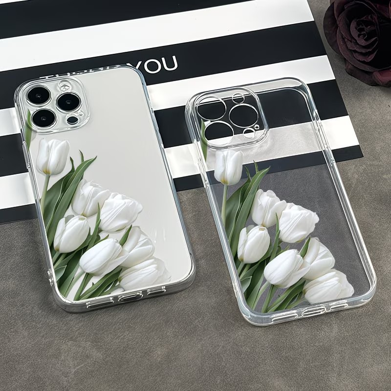 Tulip Printed Phone Case Case  - Phone Cases Xr recension och pris