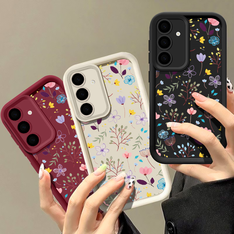 Flower Print Case For Samsung  - Phone Cases Motorola Edge 2025 recension och pris