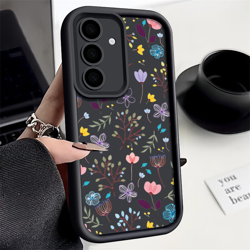 Flower Print Case For Samsung  - Phone Cases Motorola Edge 2025 recension och pris