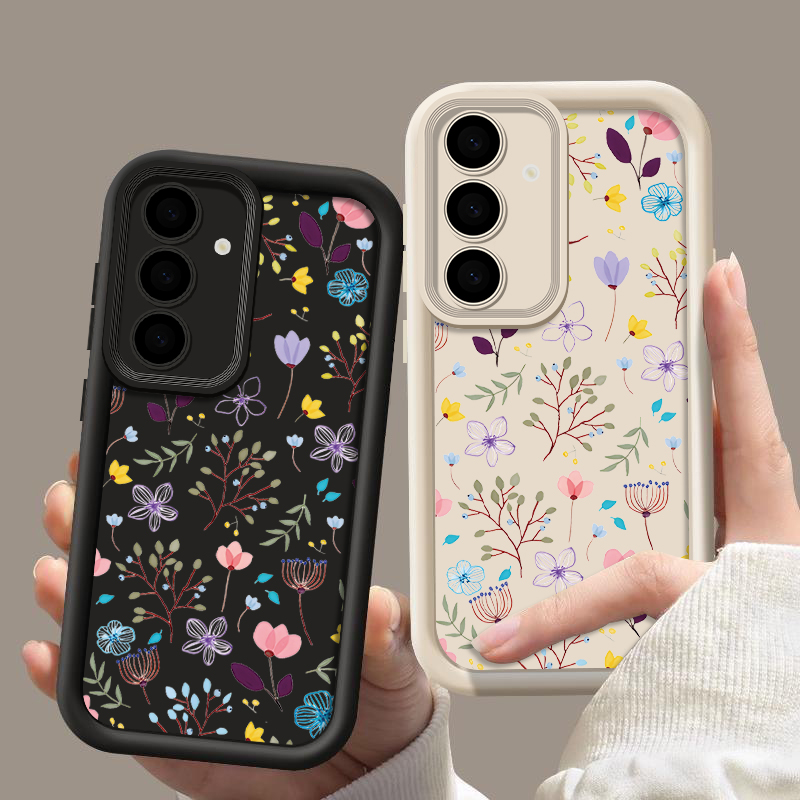 Flower Print Case For Samsung  - Phone Cases Motorola Edge 2025 recension och pris