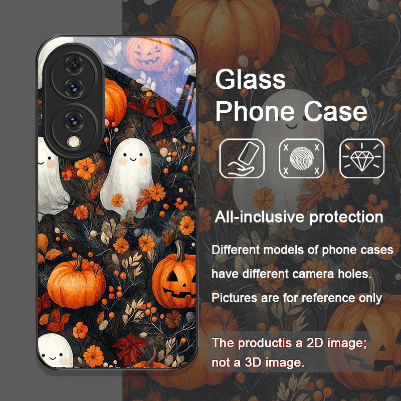 Halloween Pumpkin Ghost Booksh - Phone Cases Honor recension och pris