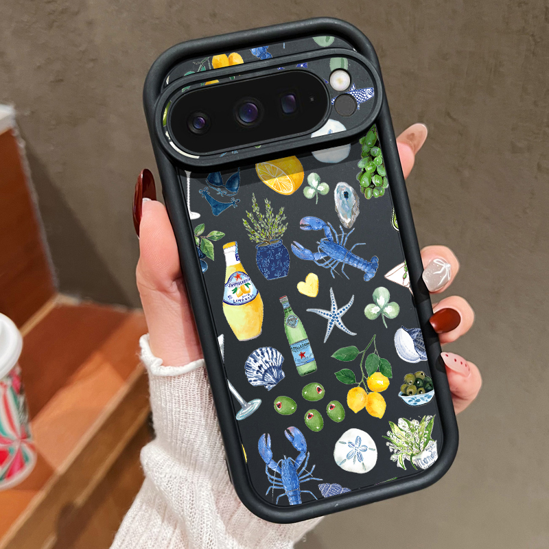 Ocean Whale Patterned TPU Phon - Phone Cases Google Pixel 10 recension och pris