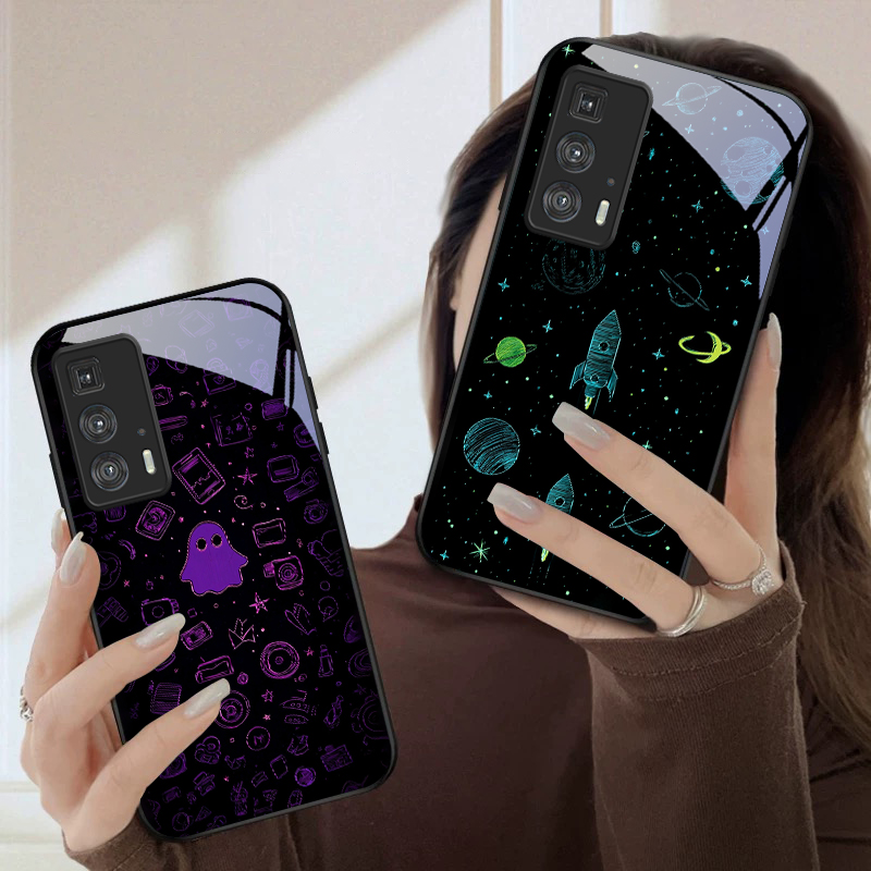 Violet Star River Pattern For  - Phone Cases Motorola recension och pris