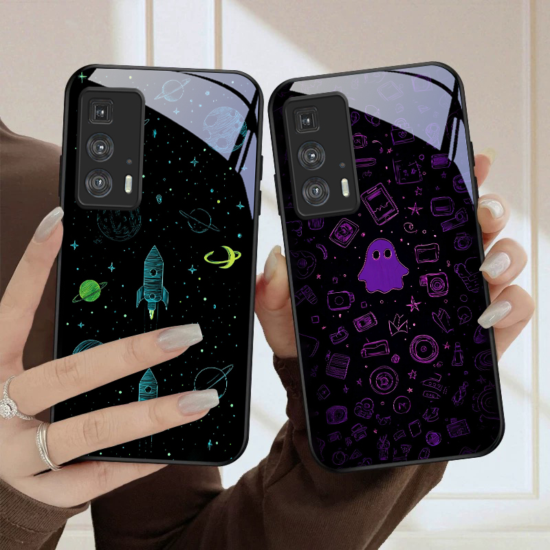 Violet Star River Pattern For  - Phone Cases Motorola recension och pris