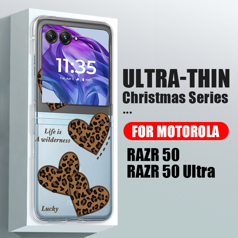 Leopard Print Hearts Pattern C - Phone Cases Motorola recension och pris