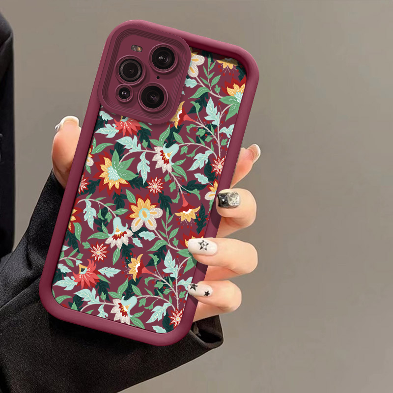 Flower Print Phone Case For Mo - Phone Cases Motorola recension och pris