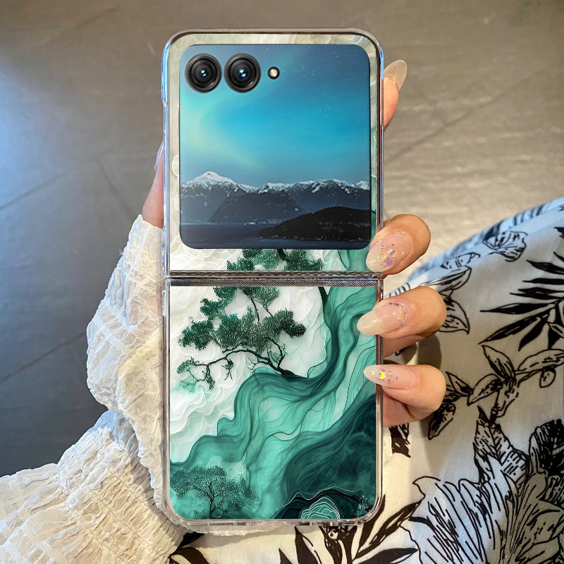 Blue Flowers Forest Print Phon - Phone Cases Motorola recension och pris