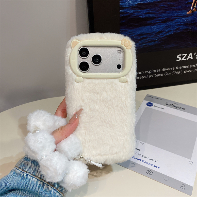 Luxury Solid Colors Furry Plus - Phone Cases For Iphone 17 recension och pris