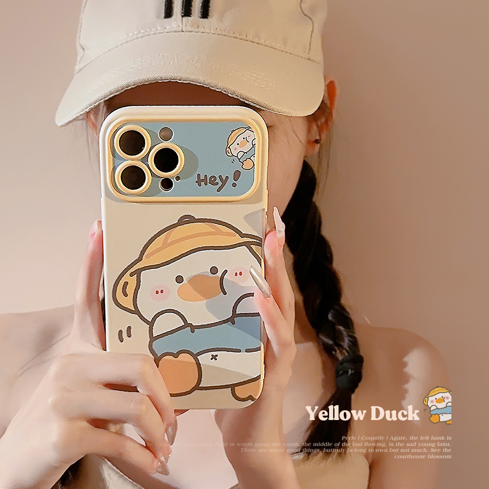 Korean Cartoon Yellow Duck Pho - Phone Cases Korean recension och pris