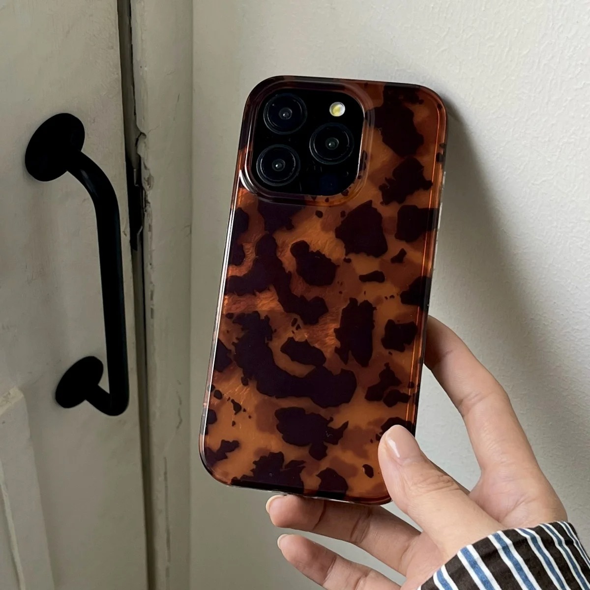 Retro Amber Texture Laser Phon - Phone Cases Xr recension och pris