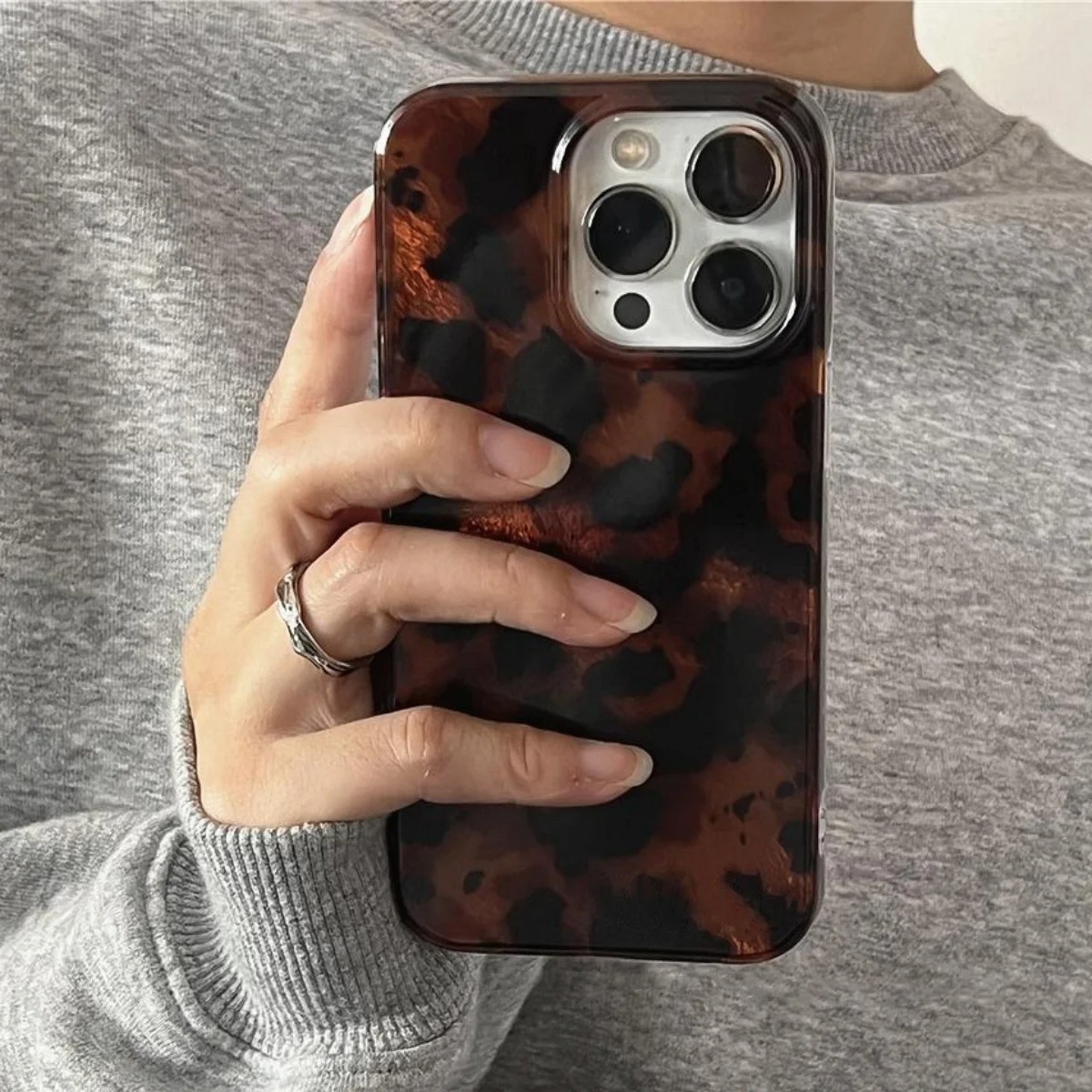 Retro Amber Texture Laser Phon - Phone Cases Xr recension och pris