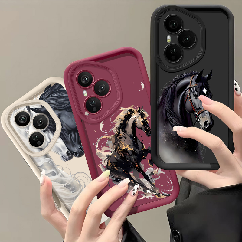 Creative Horse Pattern Phone C - Phone Cases Honor recension och pris