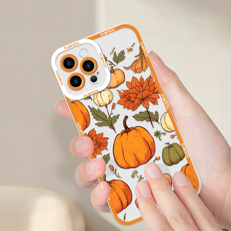 Retro Autumn Maple Leaf Pumpki - Phone Cases Motorola recension och pris