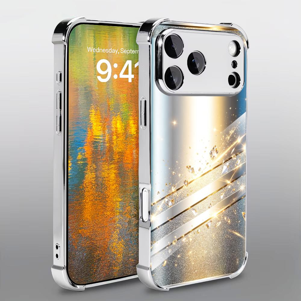 Luxurious minimalist silver gl - Phone Cases Rhode recension och pris