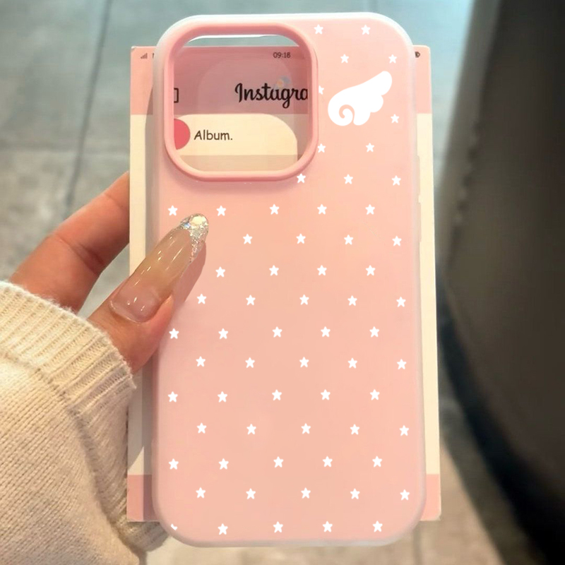 Korean Cute Aesthetics Star An - Phone Cases Korean recension och pris