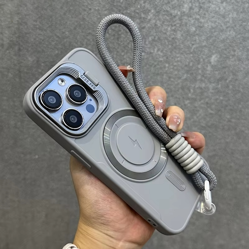 Fold Lens Stand Magnetic Case  - Phone Cases With Stand recension och pris