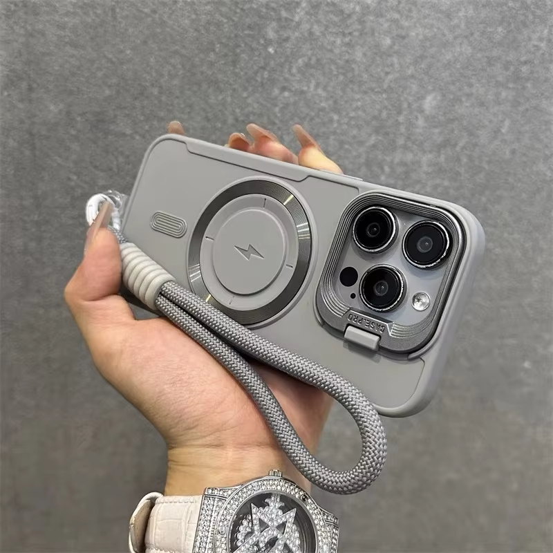 Fold Lens Stand Magnetic Case  - Phone Cases With Stand recension och pris