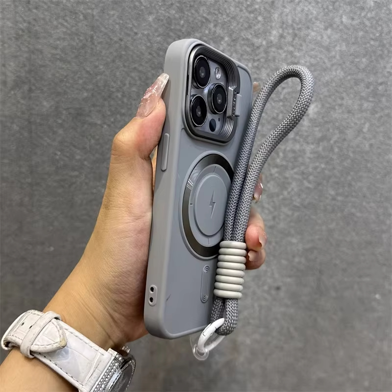 Fold Lens Stand Magnetic Case  - Phone Cases With Stand recension och pris