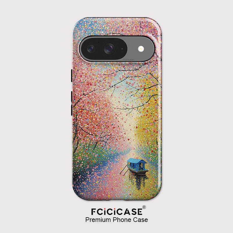 Fcicicase Colorful Tree Boat P - Phone Cases Google Pixel 10 recension och pris