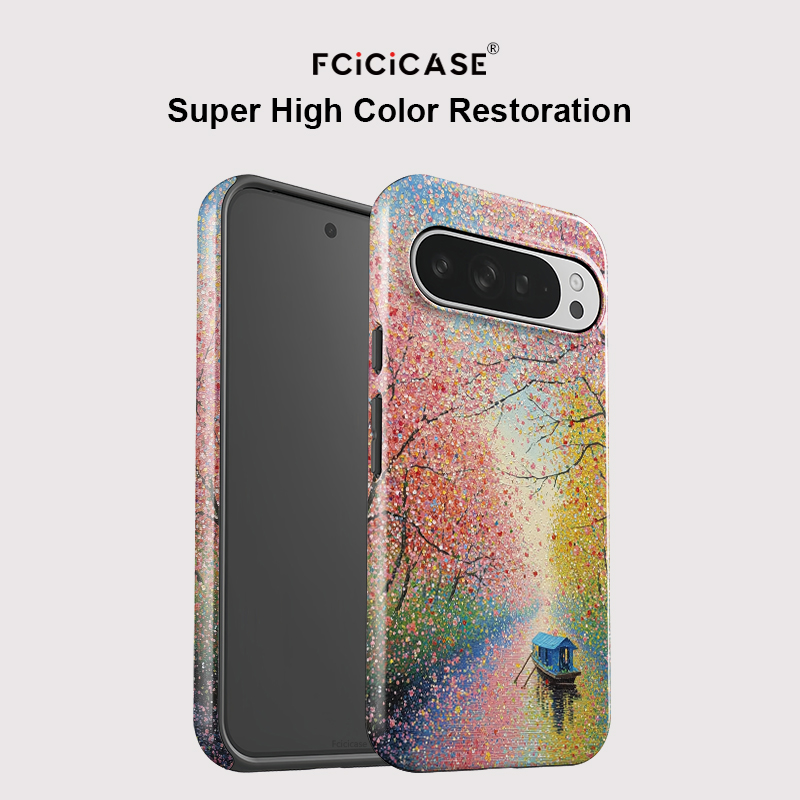 Fcicicase Colorful Tree Boat P - Phone Cases Google Pixel 10 recension och pris