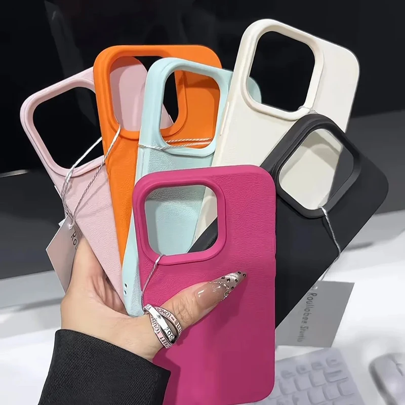 Candy Color Lichee Pattern Sof - Phone Cases Rhode recension och pris