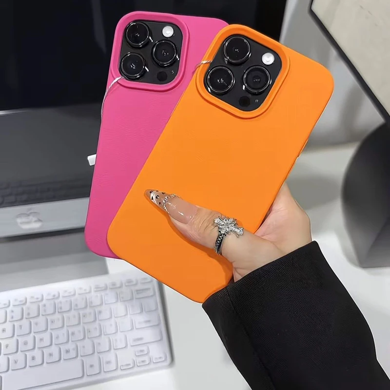 Candy Color Lichee Pattern Sof - Phone Cases Rhode recension och pris